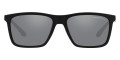 Matte Black / Light Gray Mirrored Black