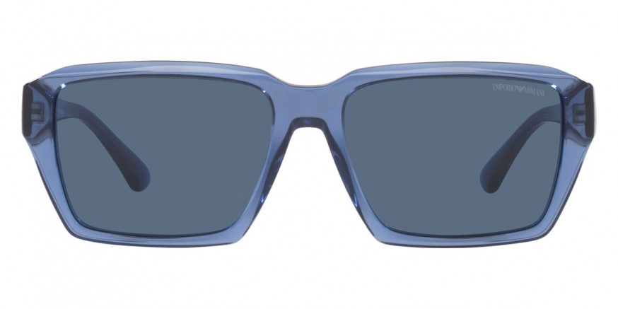 Emporio Armani™ EA4186F 507280 58 - Shiny Transparent Blue