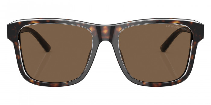 EMPORIO ARMANI™ EA4208 605273 56 - Shiny Havana/Top Crystal