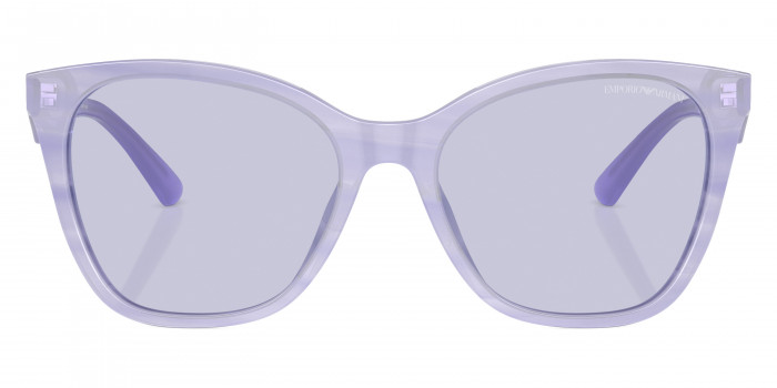EMPORIO ARMANI™ EA4222U 61131A 56 - Shiny Striped Lilac/Shiny Opaline Lilac