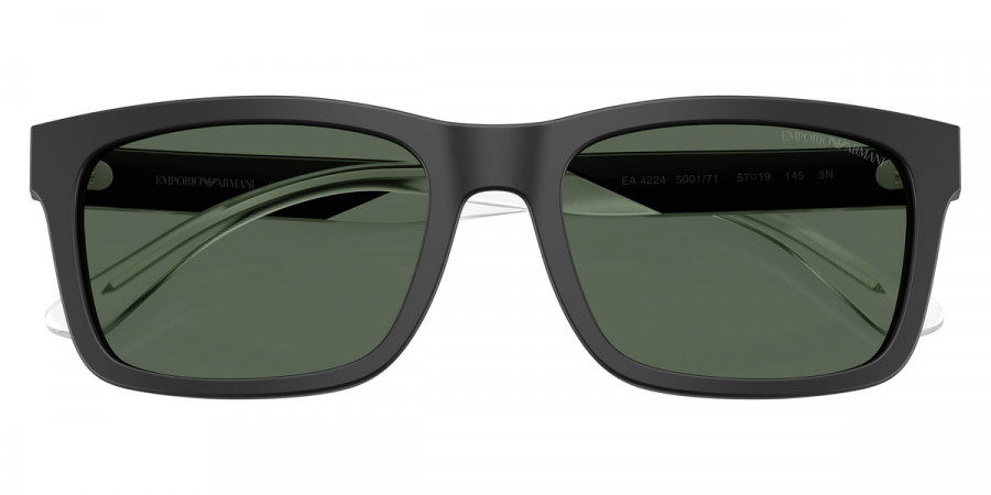 Color: Matte Top Black/Crystal (500171) - Emporio Armani EA422450017157