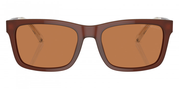 EMPORIO ARMANI™ EA4224F 609573 58 - Shiny Opaline Brown/Top Brown/Crystal