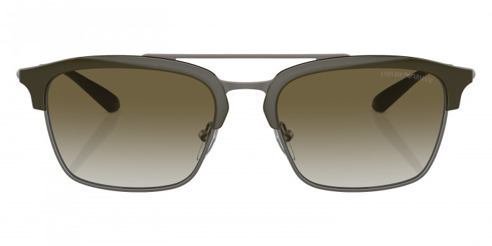 EMPORIO ARMANI™ EA4228 30038E 55 - Shiny Green/Matte Gunmetal