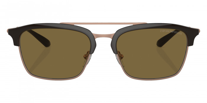 EMPORIO ARMANI™ EA4228 320173 55 - Shiny Brown/Matte Pink Gold