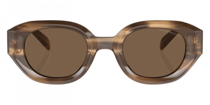 EMPORIO ARMANI™ EA4230U 614973 48 - Shiny Striped Brown