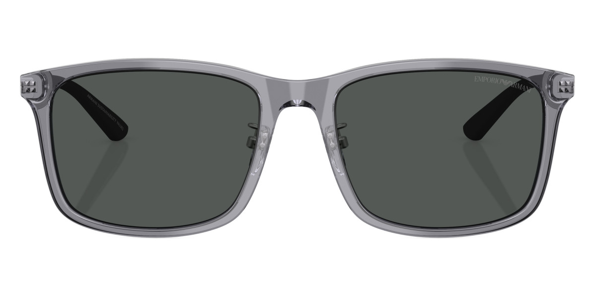 Emporio Armani™ EA4241D 620687 57 Shiny Transparent Gray