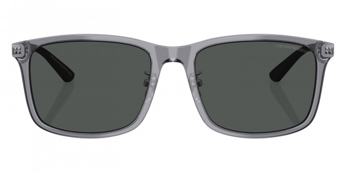 EMPORIO ARMANI™ EA4241D 620687 57 - Shiny Transparent Gray/Aluminium