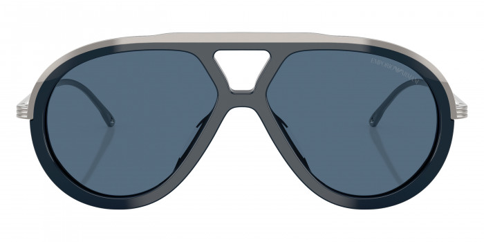 EMPORIO ARMANI™ EA4242U 621380 56 - Shiny Blue/Shiny Gunmetal