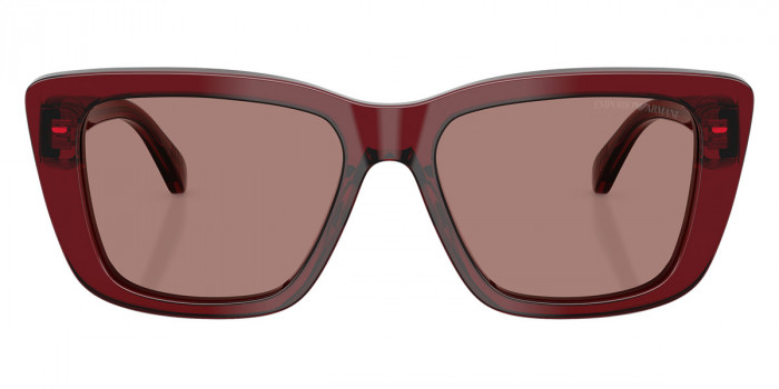 EMPORIO ARMANI™ EA4246U 625473 54 - Shiny Transparent Bordeaux