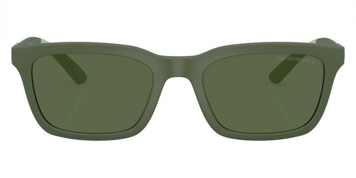 EMPORIO ARMANI™ EA4249U 625971 55 - Matte Agave/Green Rubber