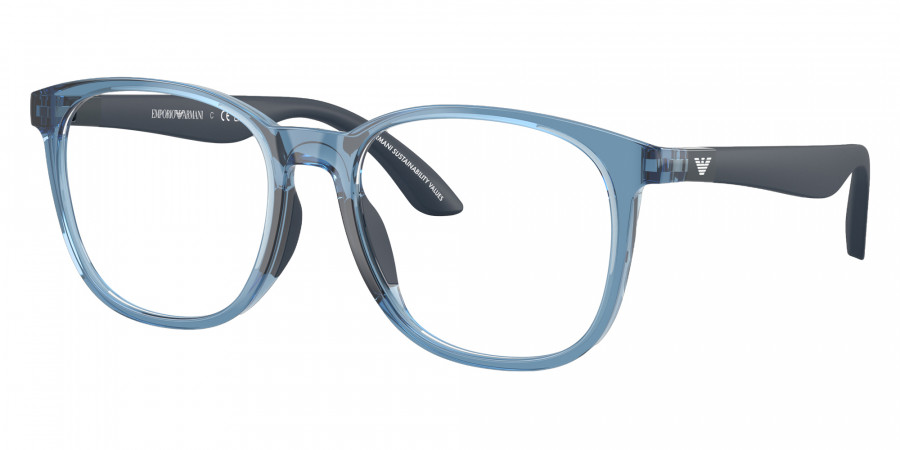 Color: Shiny Transparent Blue (6210) - EMPORIO ARMANI EK3004621047