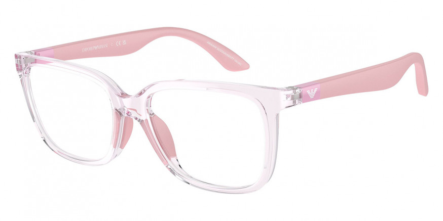 Emporio Armani™ EK3006F 6140 49 - Shiny Transparent Pink