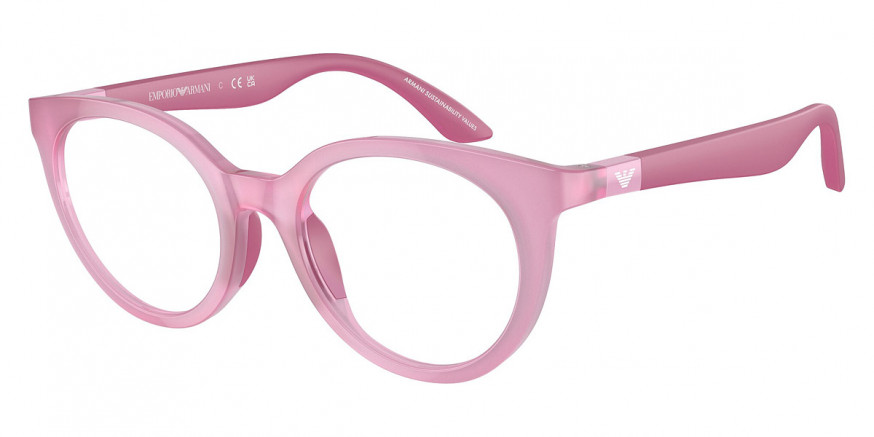 Emporio Armani™ EK3007 6133 47 - Opaline Pink/Shiny Pink/Rubber Fuchsia