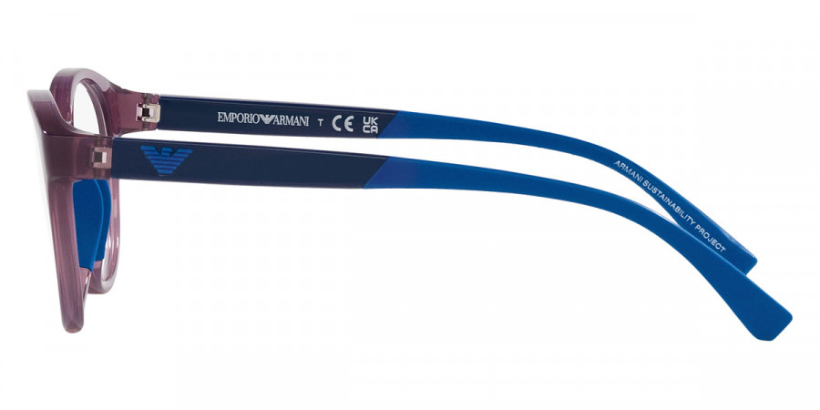 Color: Transparent Violet/Shiny Blue/Bluette (5897) - Emporio Armani EK3205589744