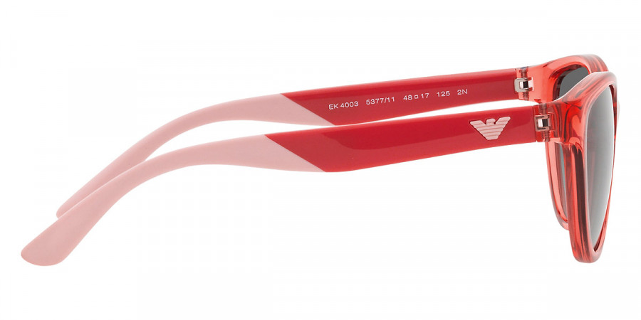 Color: Shiny Transparent Coral (537711) - Emporio Armani EK400353771148