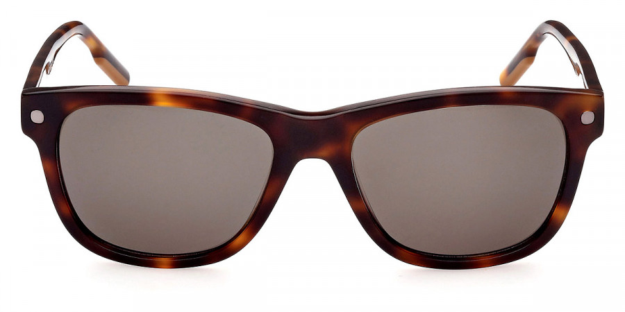Ermenegildo Zegna™ EZ0196 52N 56 - Shiny Classic Dark Havana