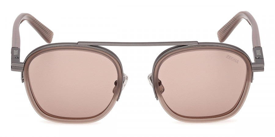 Ermenegildo Zegna™ EZ0231 45E 51 - Shiny Light Brown