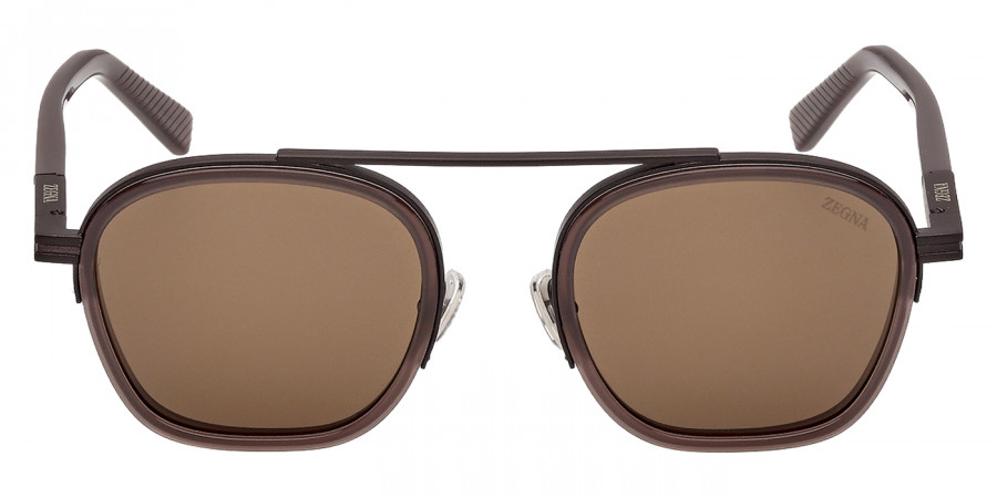 Ermenegildo Zegna™ EZ0231 48E 51 - Shiny Dark Brown