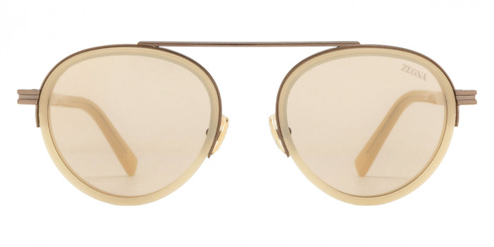 Ermenegildo Zegna™ Orizzonte II EZ0242 57E 51 - Shiny Beige