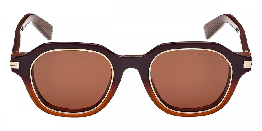Ermenegildo Zegna™ EZ0250 50E 49 - Light Brown/Monocolor