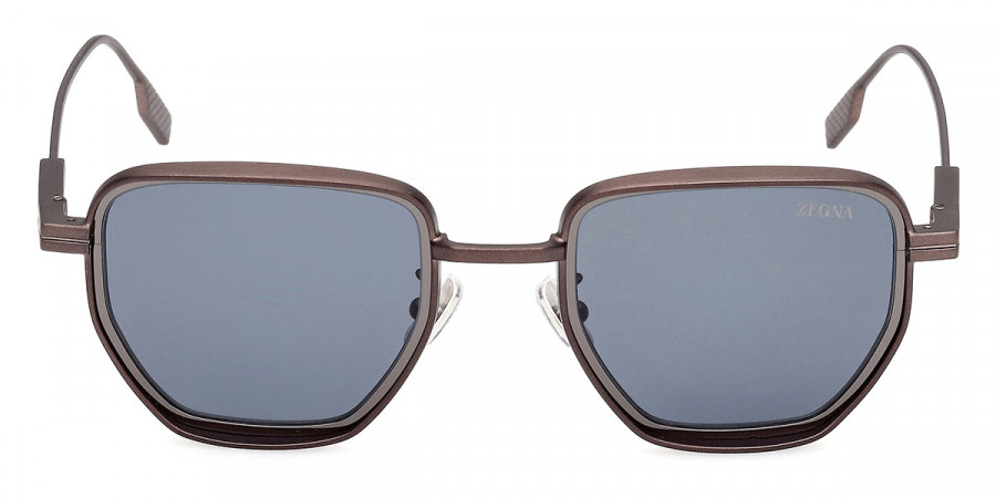 Ermenegildo Zegna™ EZ0256 37V 49 - Matte Dark Bronze