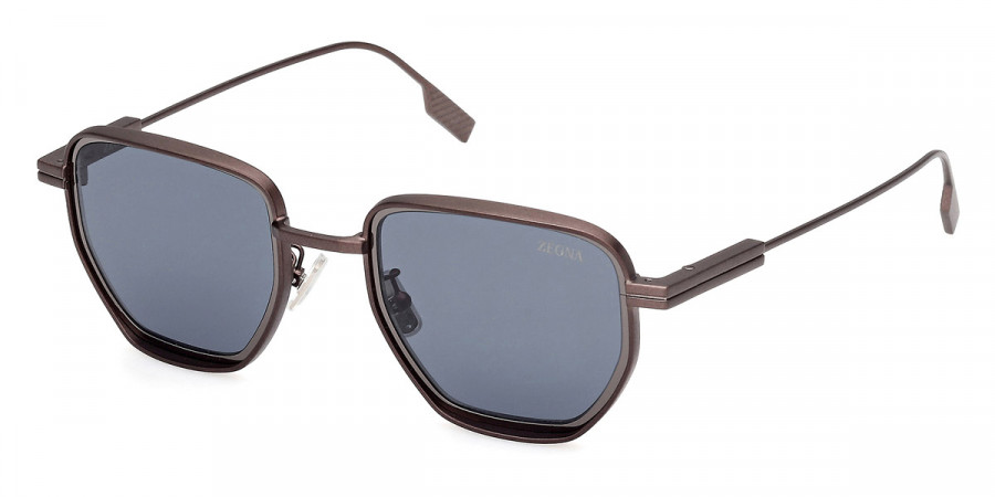 Color: Matte Dark Bronze (37V) - Ermenegildo Zegna EZ025637V49