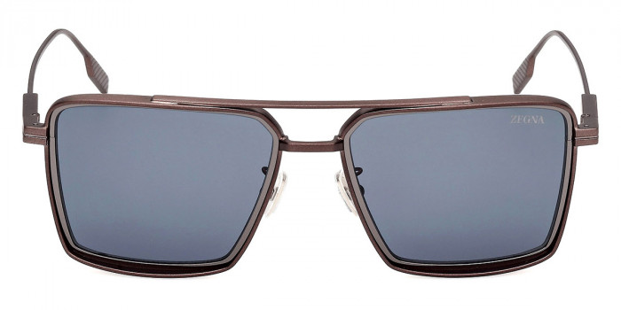 Ermenegildo Zegna™ EZ0257 37V 56 - Matte Dark Bronze