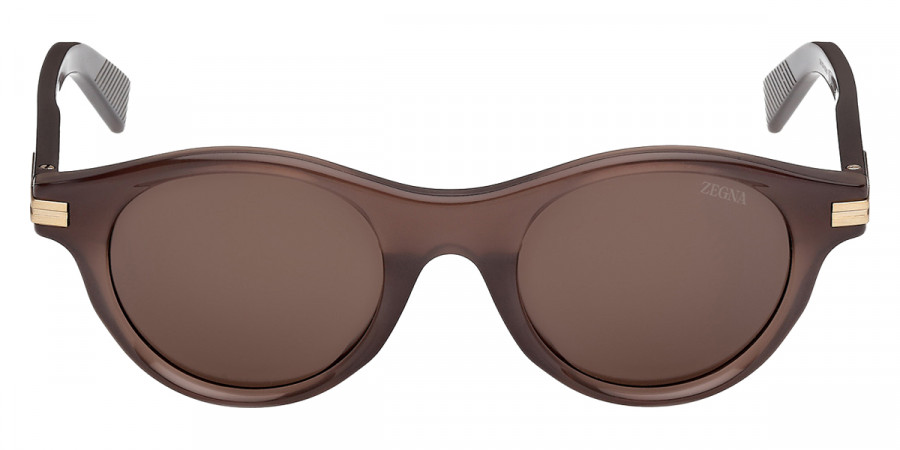 Ermenegildo Zegna™ EZ0271 48E 48 - Shiny Dark Brown