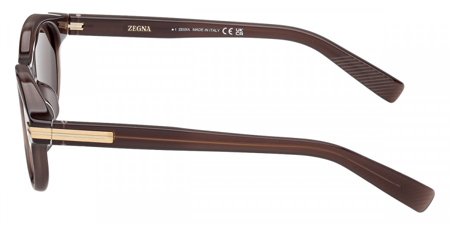 Color: Shiny Dark Brown (48E) - Ermenegildo Zegna EZ027148E48