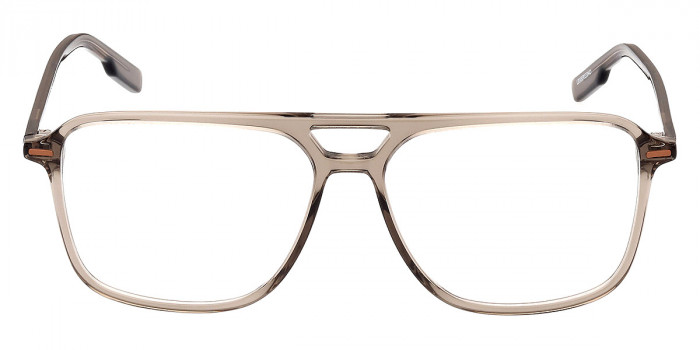 Ermenegildo Zegna™ EZ5247 051 57 - Shiny Transparent Mastic/Vicuna