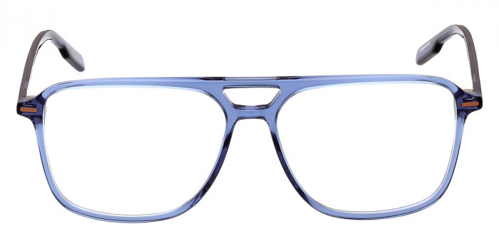 Ermenegildo Zegna™ EZ5247 090 57 - Shiny Transparent Blue/Vicuna