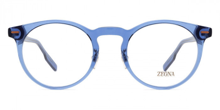 Ermenegildo Zegna™ EZ5249-H 090 50 - Shiny Transparent Blue/Vicuna