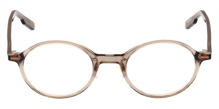 Ermenegildo Zegna™ EZ5256 051 48 - Shiny Transparent Khaki/Vicuna