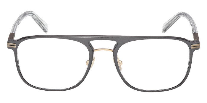 Ermenegildo Zegna™ EZ5308 097 55 - Matte Dark Green/Shiny Dark Brown