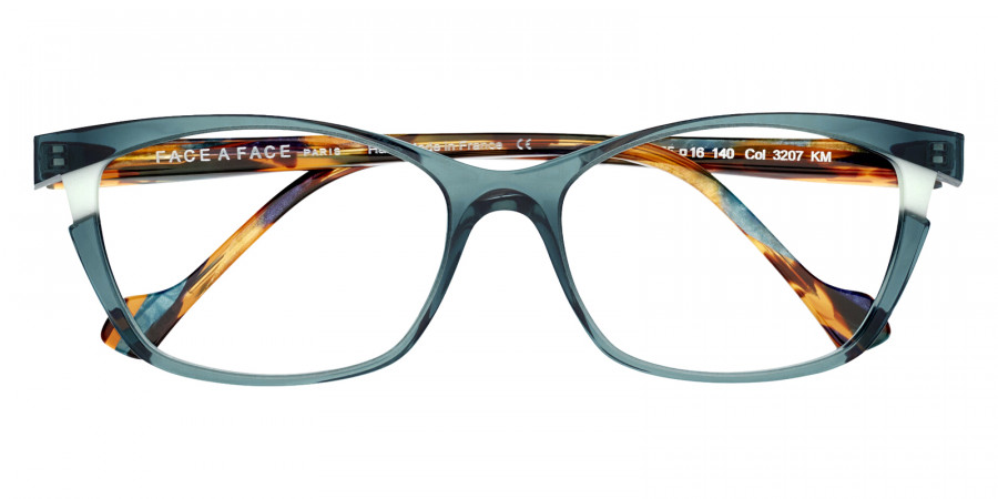 Face a Face™ BAHIA 2 3207 55 - Gray Blue Petrol Transparent