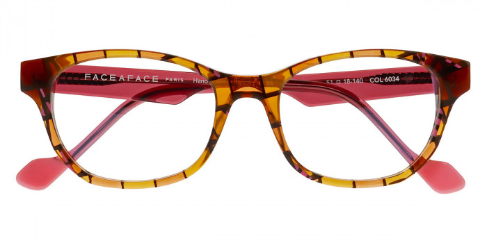 Face a Face™ BLAKE 1 6034 51 - Mahogany Tortoise/Bright Orange