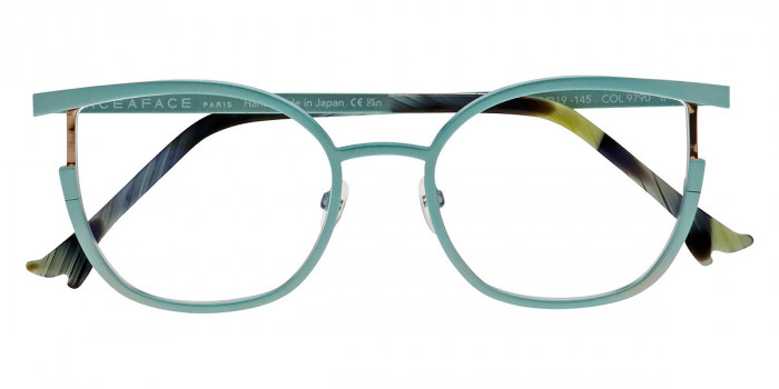 Face a Face™ BOCCA DREAM 1 9790 50 - Iridescent Water Green