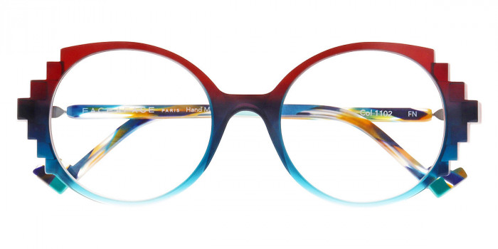 Face a Face™ BOCCA PIXEL 3 1102 50 - Frozen Bordeaux Degrade