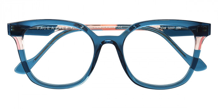 Face a Face™ DARIA 1 3207 50 - Gray Blue Petrol Transparent