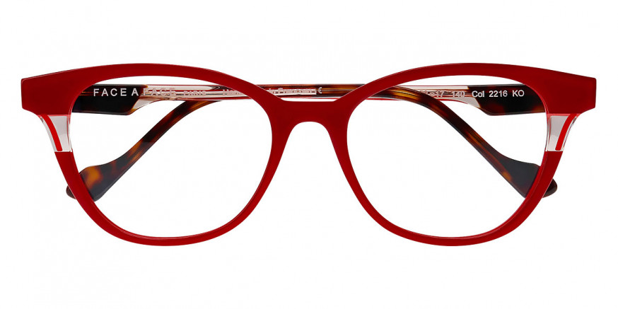 Face a Face™ DARIA 3 2216 53 - Red Transparent/Flash Red