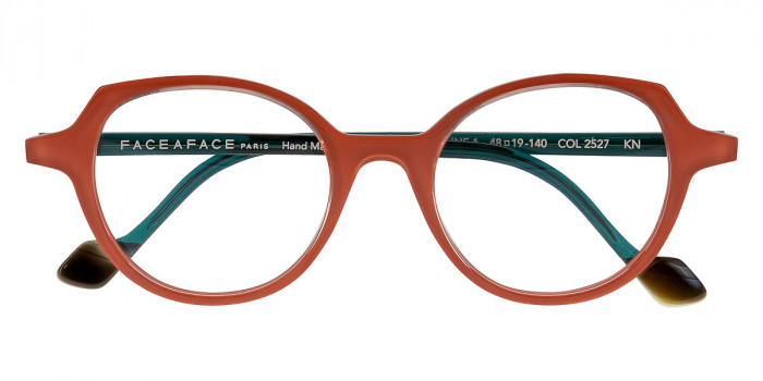 Face a Face™ DJUNE 1 2527 48 - Opaque Petrol Blue/Pink Blush