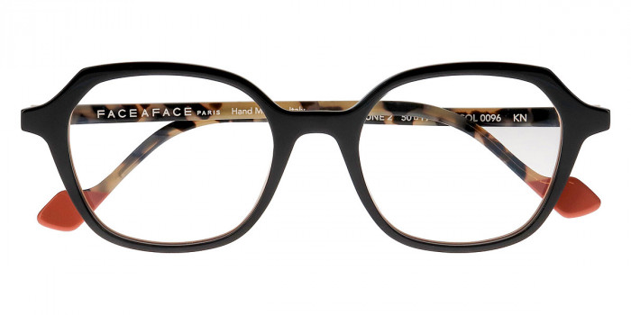 Face a Face™ DJUNE 2 0096 50 - Transparent Dark Gray/Pink Nude Opaque