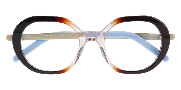 Face a Face™ DUNES 2 1317 52 - Radial Gradient Brown Peach