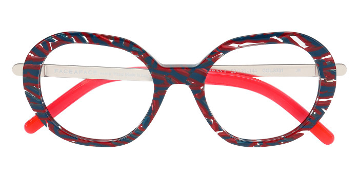 Face a Face™ DUNES 2 8331 52 - Burgundy Maze