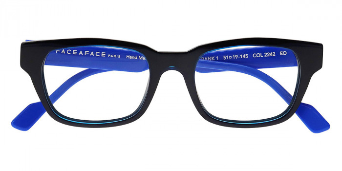 Face a Face™ FRANK 1 2242 51 - Blue Transparent to Black