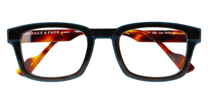 Face a Face™ GORDON 2 1479 52 - Tortoise Orange/Blue Petrol Opque