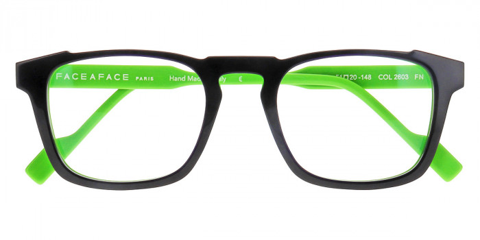 Face a Face™ GOTHAM 2 2603 51 - Blue Ink to Green Fluo