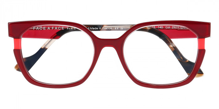 Face a Face™ HAORI 3 2921 52 - Bordeau Crystal Top