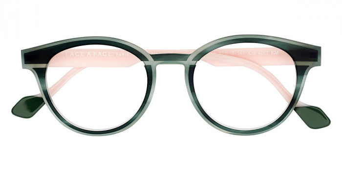 Face a Face™ HOLLOW 3 4057 47 - Tortoise Green Irisé
