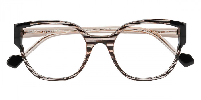 Face a Face™ IPSSO 1 4321 50 - Transparent Striped Amber